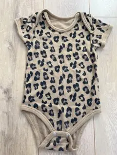 ヒョウ柄　ロンパース 肌着　70サイズ