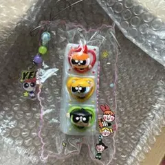 パワーパフガールズ マスコットスクイーズ 3点セット - メルカリ