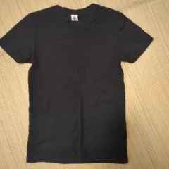 PETIT BATEAU プチバトー 半袖Tシャツ ブラック 14ansのサムネイル