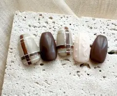 サイズオーダーネイルチップ　ショートオーバル　ベリーショート　ショートバレリーナ