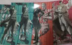 スシロー ジョジョ コラボ限定トラベルステッカー 4枚