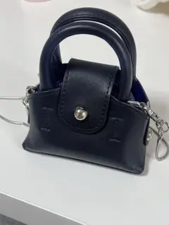 MOUSSY ブラック ミニショルダーバッグ