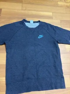 NIKE 半袖スウェット ダークグレー Lサイズのサムネイル