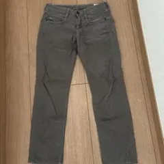 BRAPPERS グレー スリムフィット デニムパンツ