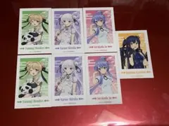 SummerPockets フォト風カード チャイナドレス 7枚セット