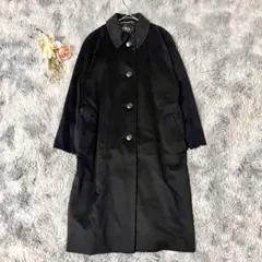 STARRY 三陽商会 高級 カシミヤ7AP黒 ロングコート 希少 ビンテージ