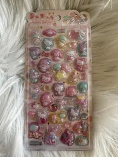 【正規品】サンリオキャラクターズ　うるちゅるポップシール　ボンボンドロップシール