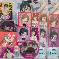 【呪術廻戦】釘崎野薔薇 禪院真希 アクリルスタンド クリアファイル コースター