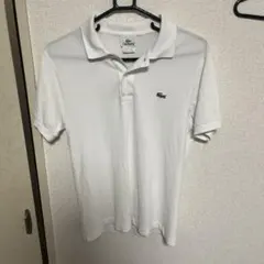 LACOSTE ラコステ ポロシャツ ホワイト サイズ2