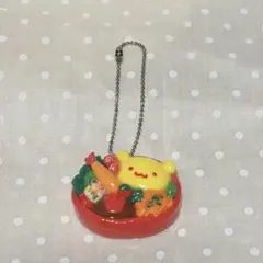 食べ物モチーフキーホルダー【くまさんオムライス】