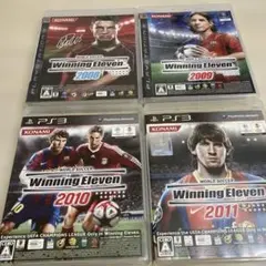 PS3ウイニングイレブン　2008 2009 2010 2011
