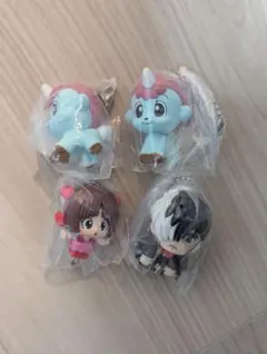 手塚治虫 キャラクター めじるしアクセサリー 全4個セット