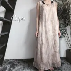 Cepo レイヤードシアスルーキャミワンピースのサムネイル