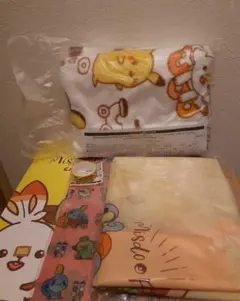 【ミスド 2019】ポケモングッズ　ブランケット 他4点セット