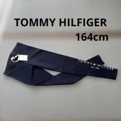 トミーヒルヒィガー ネイビー スパッツ 164cm 14才　新品タグ付き