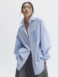 STELLA MCCARTNEY H&M コットンポプリンシャツドレスM - メルカリ