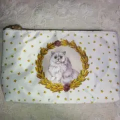 PAUL & JOE 猫デザインポーチ