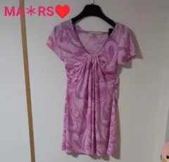 【超美品】【希少】 MA*RS ピンクプッチ柄っぽいワンピース♥のサムネイル
