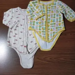 ロンパース肌着 長袖 70 80