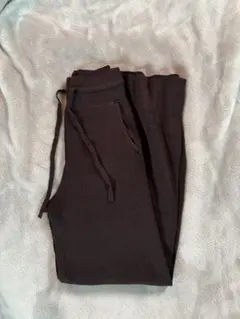 UNIQLO ウォッシャブルニットリブパンツ　標準丈　XS