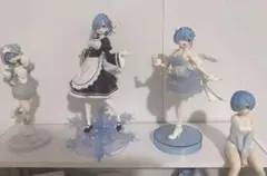 Re:ゼロから始める異世界生活 レムフィギュア4体セット