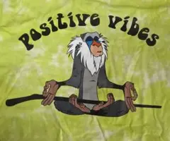 ライオン・キング Positive Vibes Tシャツ Lサイズ