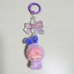 demmo ストラップ　ディモくん　紫