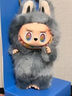 ZIMOMO ジモモ ジモモ 水色 ラブブ labubu ZIMOMO ブルー シュークリーム