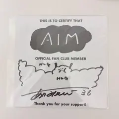 AIM限定 直筆サイン 貴重 あいみょん AIM 限定 直筆サイン色紙 - メルカリ