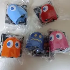 パックマン 走るゴースト フィギュア 5種セット バンプレストのサムネイル