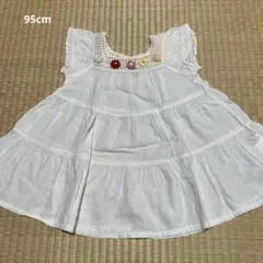 ELFIN DOLL ノースリーブワンピース 95cm 女の子のサムネイル
