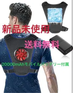 ペルチェ ベスト 2026最新 20000mAh バッテリー男女兼用 2セット