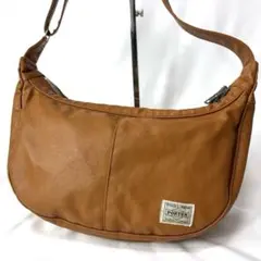 PORTER ポーター フリースタイル キャメル ブラウン ハーフムーン