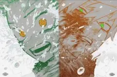 ヒロアカ　原画展　ポスター Beginning　　爆豪　緑谷