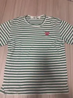 PLAY COMME des GARCONS ボーダー長袖カットソー L