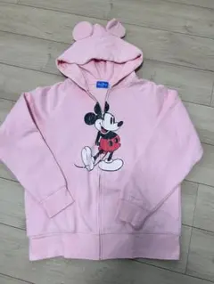 ディズニーリゾート　ミッキー耳付フードパーカー