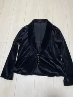 COMME CA ISM ベロアジャケット Lサイズ