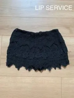 レース ミニタイトスカート キュロット