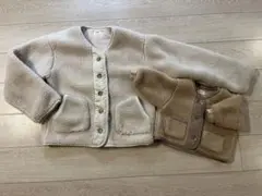 ELMO ボアジャケット　親子セット