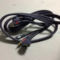 映像用ケーブル D端子コードJVC 2mブルーのサムネイル