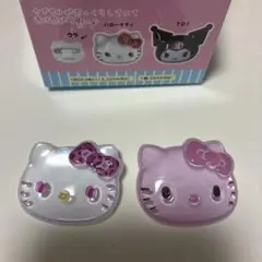 ハローキティ　ぷっくりったいバッジ　サンリオ