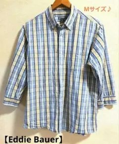 【Eddie Bauer】エディーバウアー チェック柄 ボタンダウンシャツのサムネイル