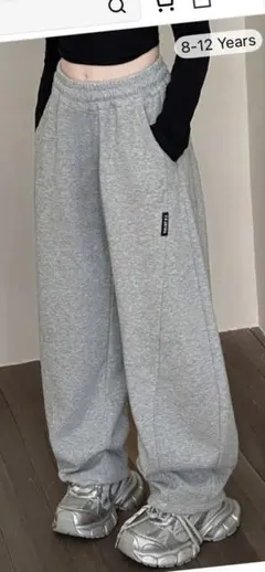 スウェットパンツ・グレー・150のサムネイル