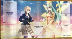 ビルディバイド プレイマット　クラウディア＆マルグレア
