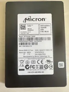Micron M600 2.5インチ 1024GB SSD
