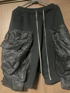 A.F ARTEFACT 別注 コーティングカーゴパンツ ショート A.F ARTEFACT - シンセティックレザーベルトカーゴショーツ / BELT