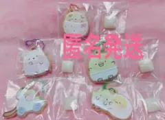 すみっコぐらし クッキーチャームコット ねこ しろくま ざっそう たぴおか