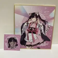 カラオケの鉄人　超かぐや姫　色紙　ステッカー　駒沢乃依