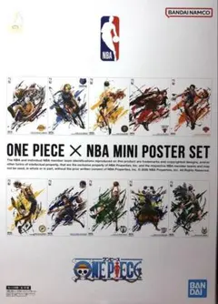 ONE PIECE × NBA ミニポスターセット 新品未開封 - メルカリ