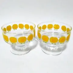 デザート皿 デザートカップ 花 2点セット